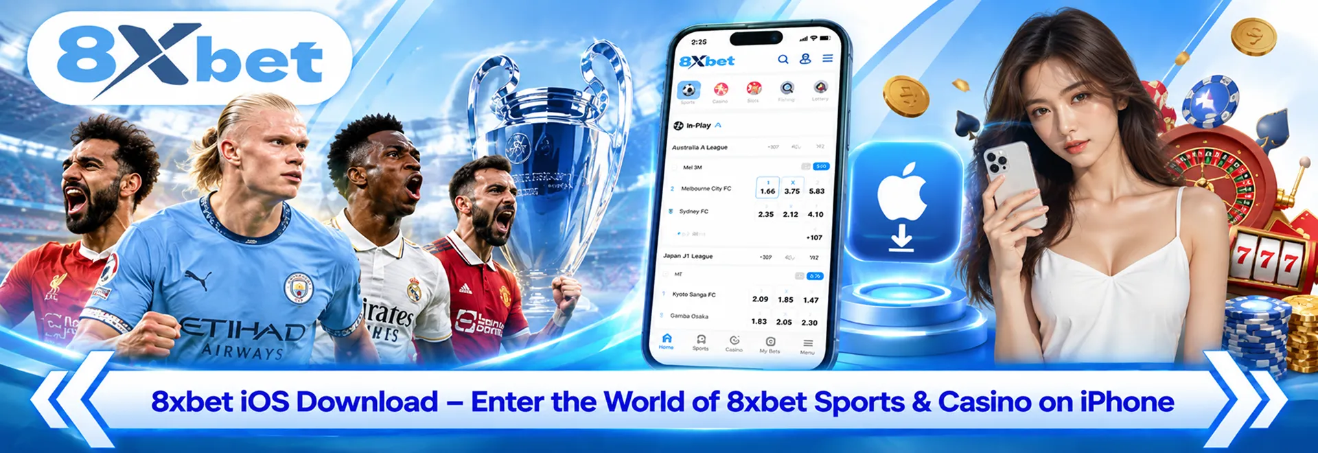 8xbet iOS Download – Enter the World of 8xbet Sports & Casino on iPhone